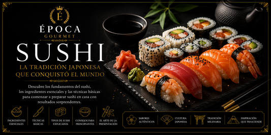 Cómo hacer Sushi en Casa: Guía para Principiantes | ÉPOCA Gourmet