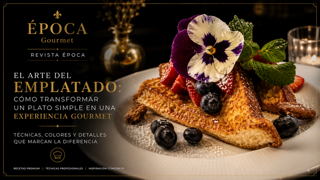 El arte del emplatado: cómo transformar un plato simple en una experiencia gourmet