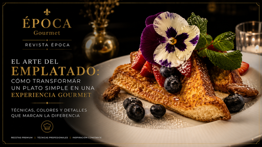 El arte del emplatado: cómo transformar un plato simple en una experiencia gourmet